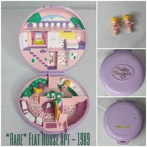 VINTAGE (1989) Polly Pocket Flat House Apt set